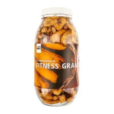 Фитнес гранола со вкусом По-Американски, Fitness Granola - 450g American