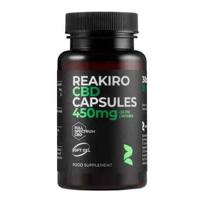 CBD Gel Capsules 450mg - 30 caps