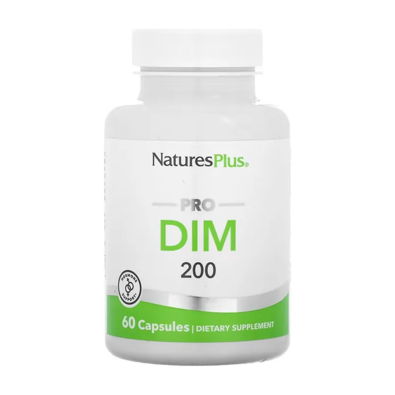 Натуральний комплекс для балансу естрогенів DIM 200 мг Nature's Plus — 60 капсул