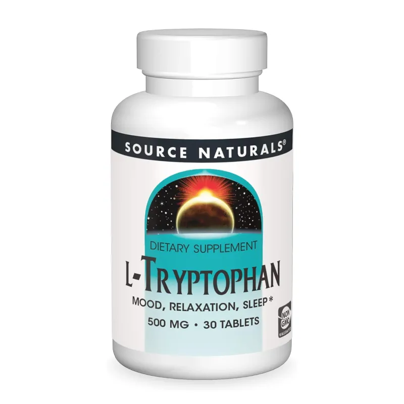 Л-триптофан, L-Tryptophan 500 mg - 30 tabs