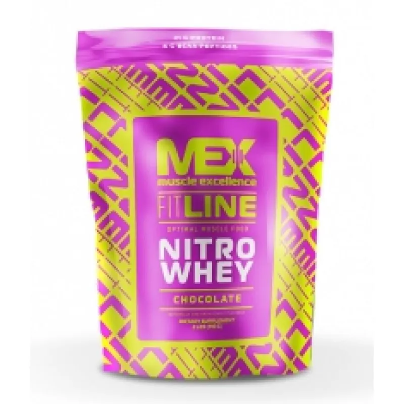 Сывороточный протеин MEX Nutrition (Nitro) - 910 г, клубника.