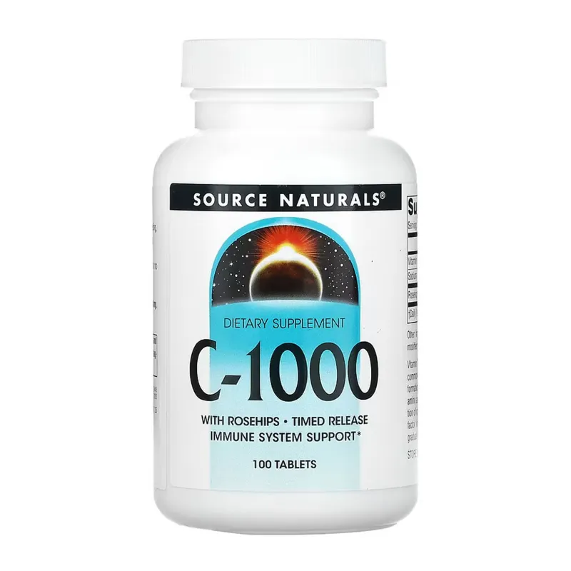 Вітамін C 1000 мг Source Naturals (C-1000) — 100 таблеток
