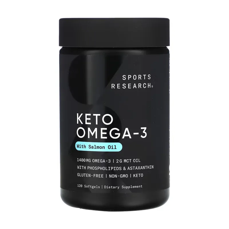 Омега-комплекс для кето-диеты, Keto Omega 1250mg - 120 softgels