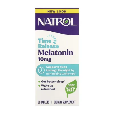Мелатонін 10мг Natrol (Advanced Sleep) — 60 таблеток, для сну