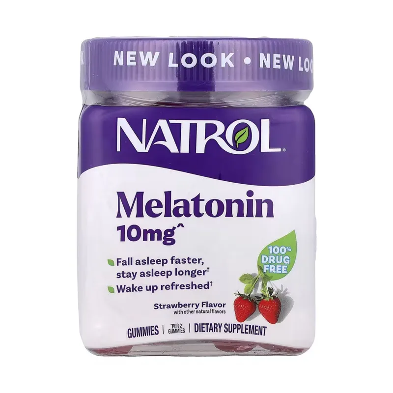 Мелатонін 10мг Natrol — 60 gummies, для сну