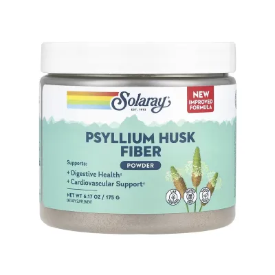Шелуха подорожника, Psyllium Husk Fiber Powder - 175g Unflavored