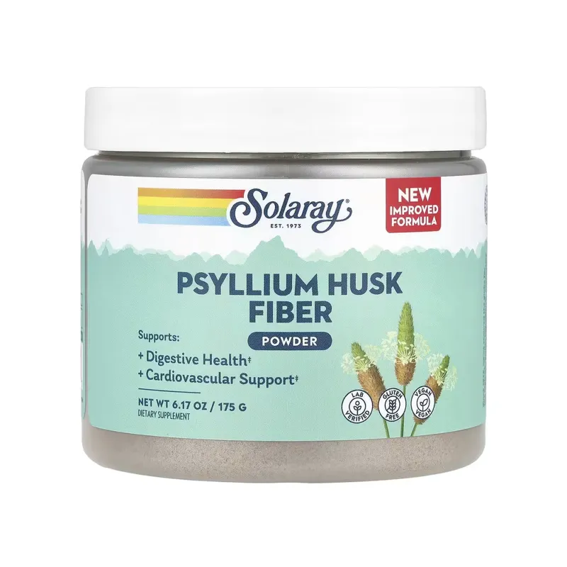 Шелуха подорожника, Psyllium Husk Fiber Powder - 175g Unflavored