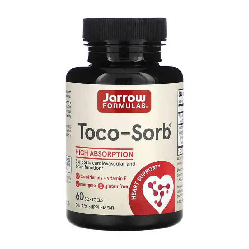Токотрієноли та Вітамін Е, Toco-Sorb® - 60 caps