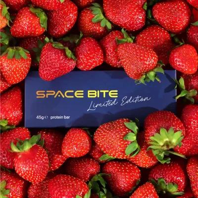 Протеїновий батончик Space Food (Space Bite) — 10×45 г, полуниця