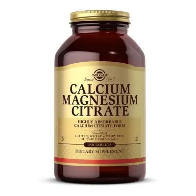 Кальцій, Магній та Цитрат, Calcium Magnesium Citrate - 250 tabs