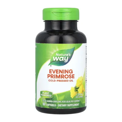 Масло примули вечерней, Evening Primrose Oil 1300 mg - 60 softgels