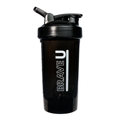 Шейкер Brave U (Shaker Premium) — 500 мл, black