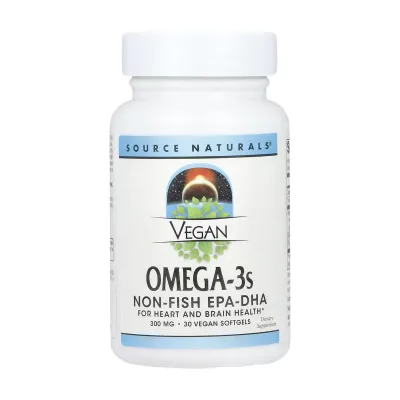 Vegan Omega-3s EPA-DHA 300 mg - 30 softgels