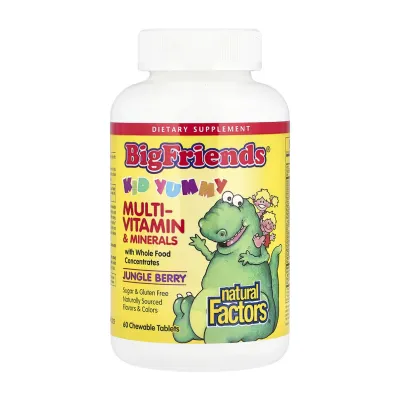 BigFriends Chewable Multivitamin & Minerals - 60 tabs