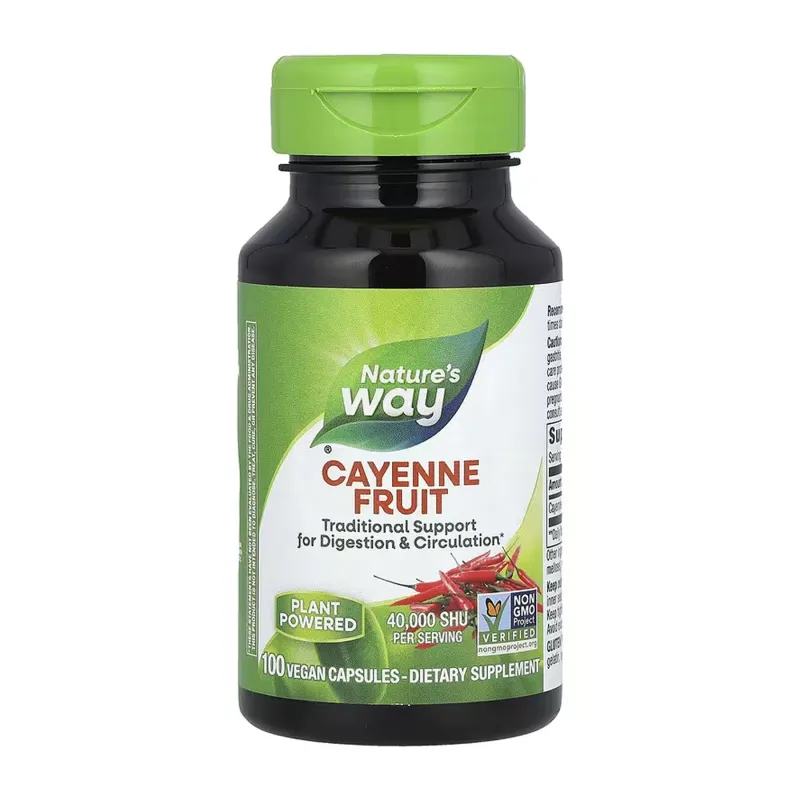 Cayenne Pepper - 100 vcaps