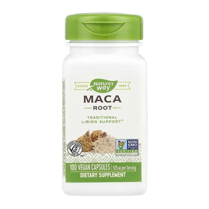 Мака Nature's Way (Maca) — 100 веганських капсул