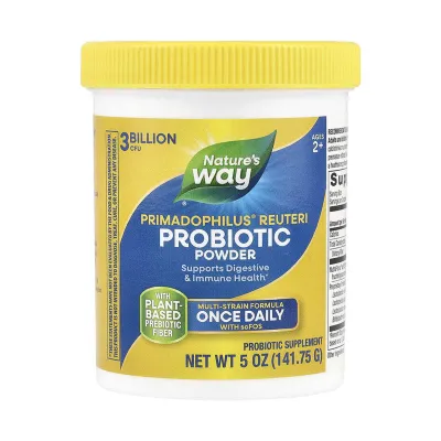 Пробіотик Nature's Way (Primadophilus® Reuteri Powder) — 141,75 г, для травлення