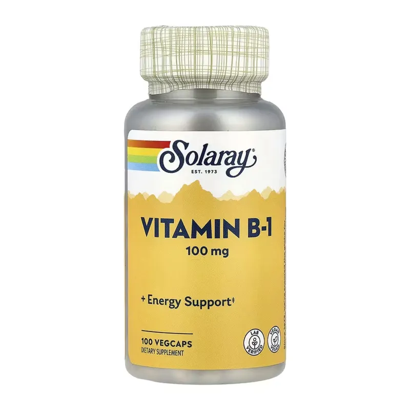 Вітамін Б1 (Тіамін), Vitamin B-1 100mg - 100 vcaps