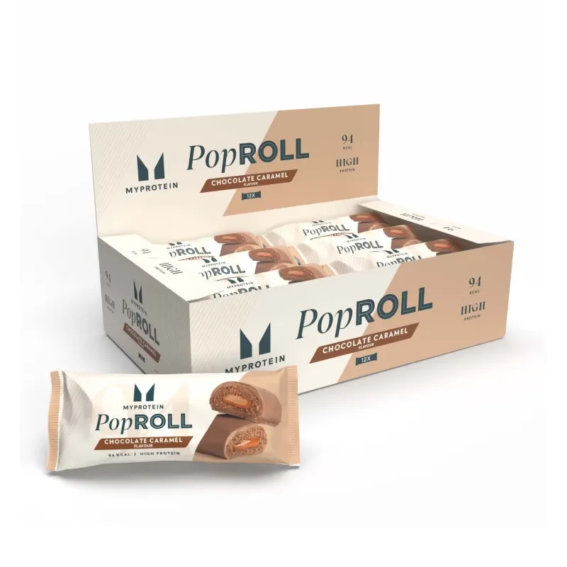 Pop Rolls - 12x27g Chocolate Caramel