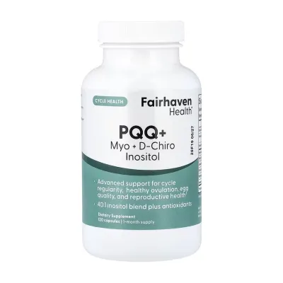 Витамин B8 Мио Д-хироинозитол, PQQ + Myo + D-Chiro Inositol Plus - 120 caps