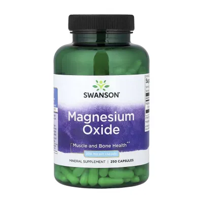 Magnesium Oxide 200 mg - 250 caps