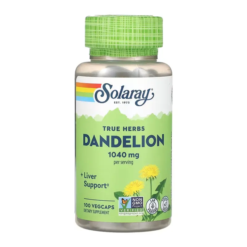 Корень Одуванчика, Dandelion Root 520mg - 100 vcaps