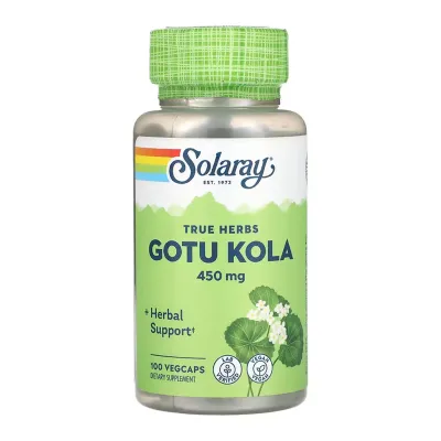 Готу Кола, Gotu Kola Aerial 450mg - 100 vcaps