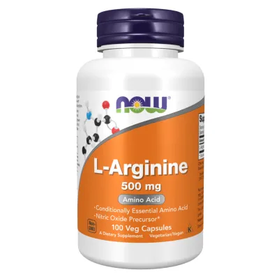 Л Аргінін, L-Arginine 500mg - 100caps