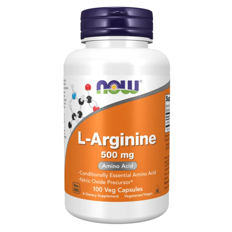 Л Аргінін, L-Arginine 500mg - 100caps