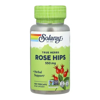 Плоди Шипшини, Rose Hips Fruit 550mg - 100 vcaps