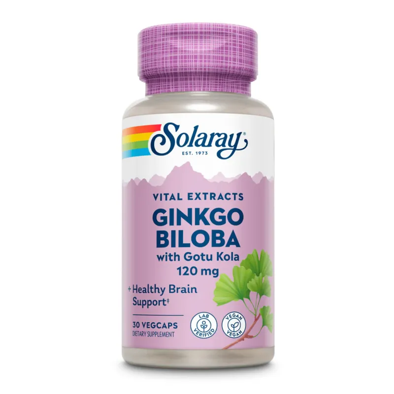 Экстракт Гинкго Билоба, Ginkgo Biloba Extract One 120mg - 30 vcaps