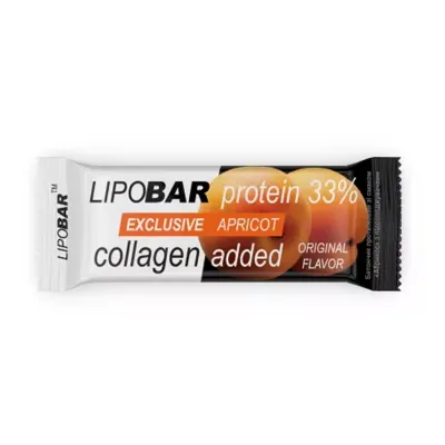 Протеїновий батончик Lipobar Exclusive Apricot 50 г