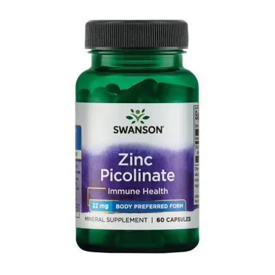 Цинк Пиколинат, Zinc Picolinate 22 mg - 60 caps