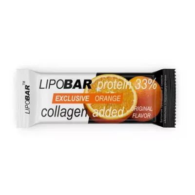 Протеїновий батончик Lipobar Exclusive Orange 50 г