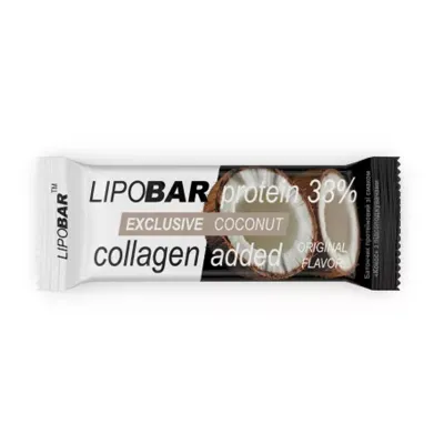 Протеїновий батончик Lipobar Exclusive Coconut 50 г