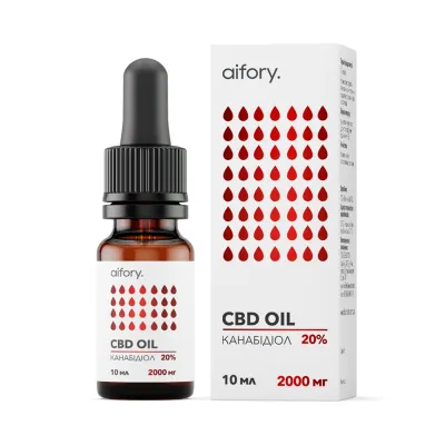 КБД Олія, CBD Oil 2000mg - 10ml