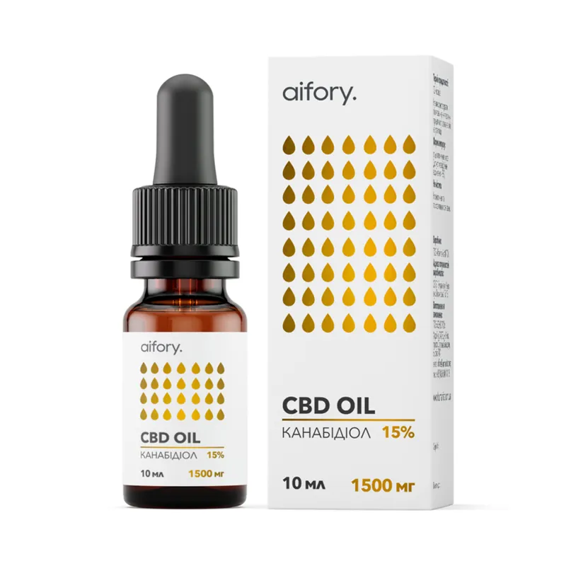 КБД Олія, CBD Oil 1500mg - 10 ml