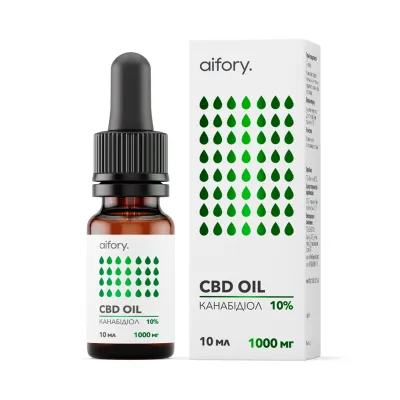 КБД Олія, CBD Oil 1000mg - 10 ml