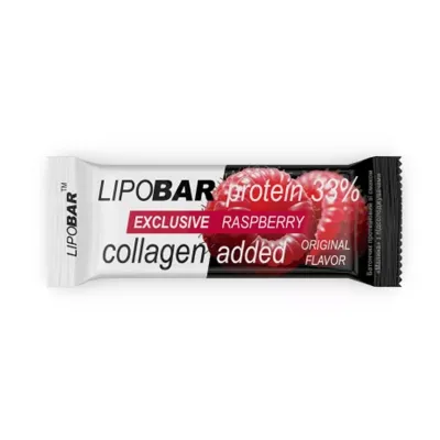 Протеїновий батончик Lipobar Exclusive Raspberry 50 г