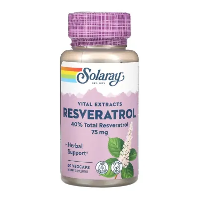 Расвератрол, Resveratrol 75mg - 60 vcaps