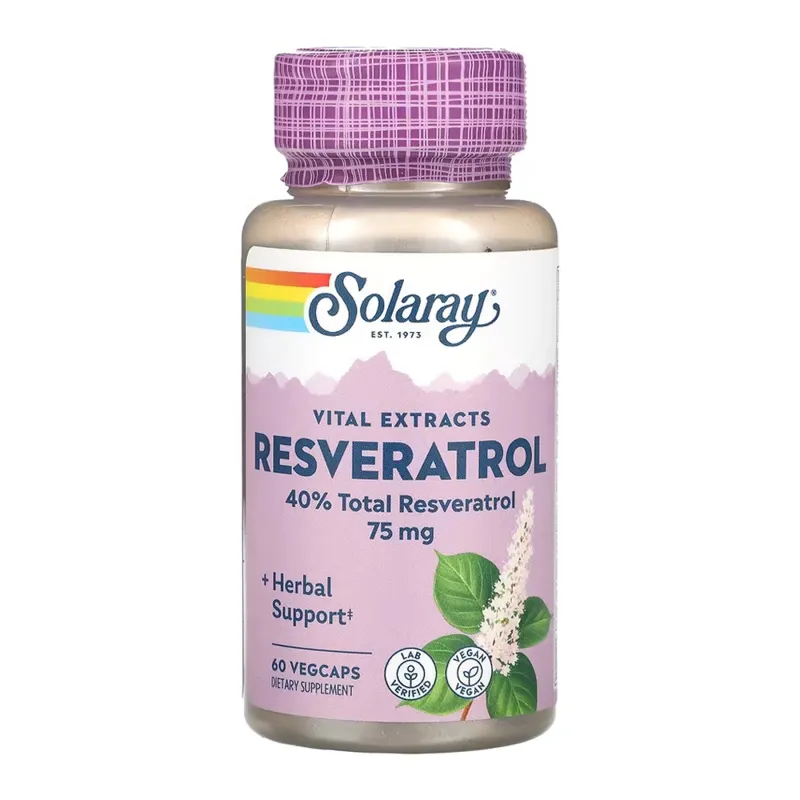 Расвератрол, Resveratrol 75mg - 60 vcaps