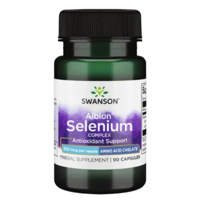 Хелатный селен, Chelated Selenium Complex 200 mcg - 90 Caps