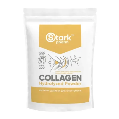 Гидролизованный коллаген, Stark Collagen Hydrolyzed Powder - 1000g