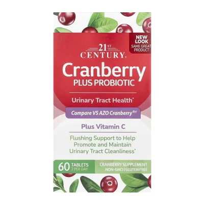Журавлина з пробіотиком, Cranberry + Probiotic - 60 tabs