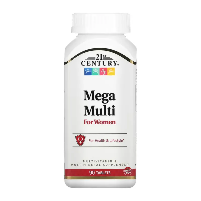 Мультивитаминный комплекс для женщин, Mega Multi For Women - 90 tabs