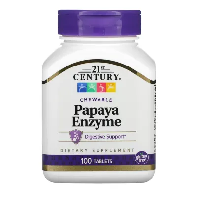 Энзимы папаи, Papaya Enzyme - 100 tabs
