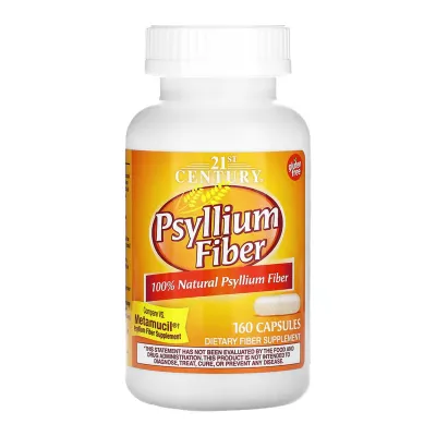 Шелуха подорожника, Psyllium - 160 caps