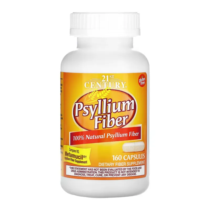 Лушпиння подорожника, Psyllium - 160 caps