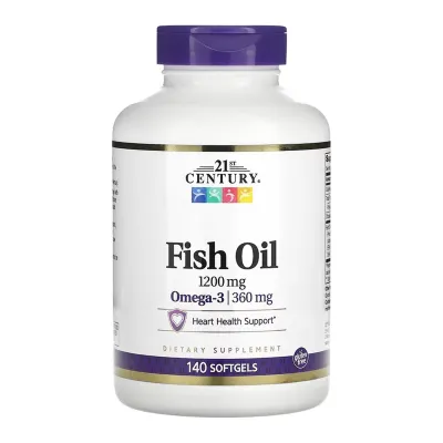 Риб'ячий жир, Fish Oil 1200 mg - 140 softgels