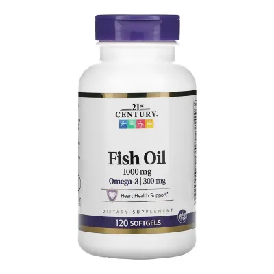 Омега-3, Fish Oil 1000 mg - 120 softgels